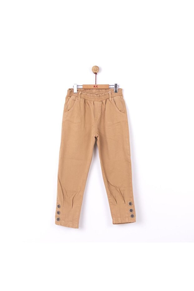 51722 Pile Button Girl's Trousers 8-14 Years