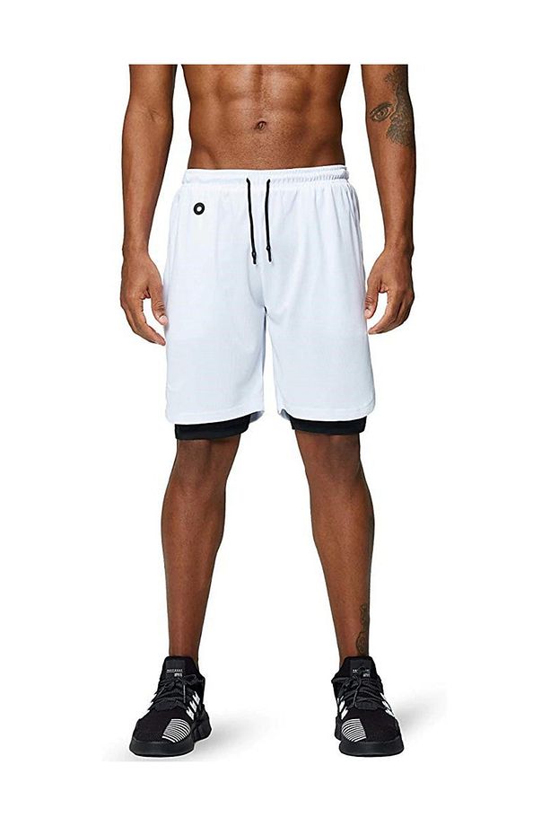 Unisex Koşu Ve Antrenman Sporcu Şortu 2 In 1 - 4