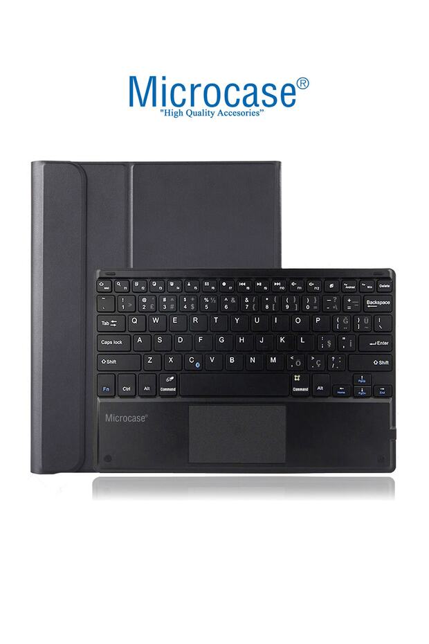 Huawei Matepad 11 Uyumlu 2021 Bluetooth Touchpad Klavye + Standlı Kılıf - Bkk5 - 6