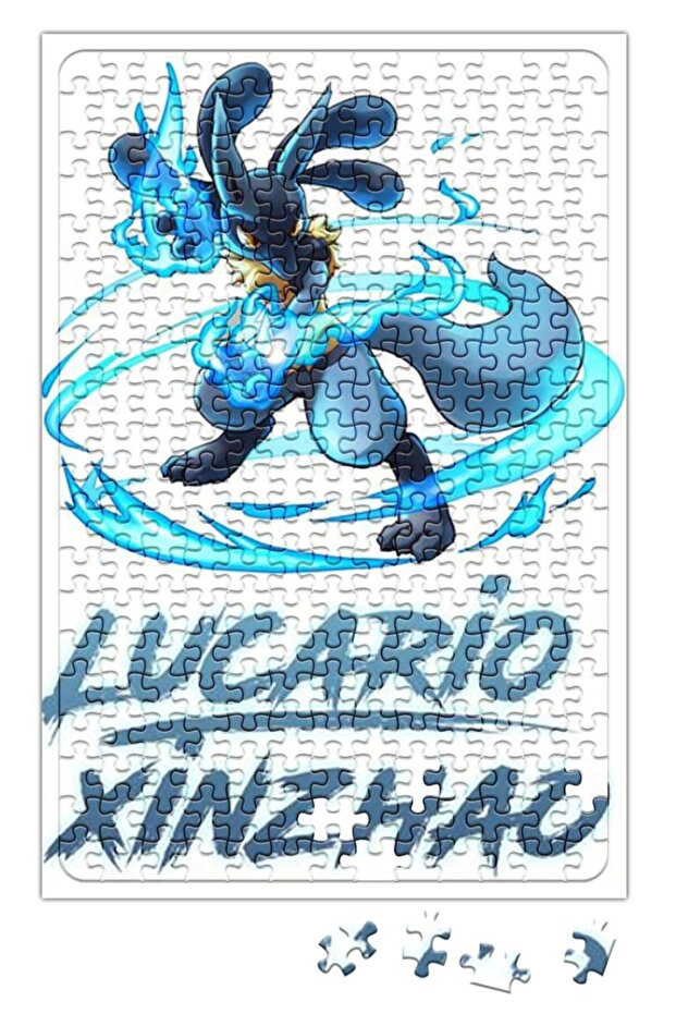 Pokemon Go Pikachu Lucario Puzzle 240 Piece Jigsaw