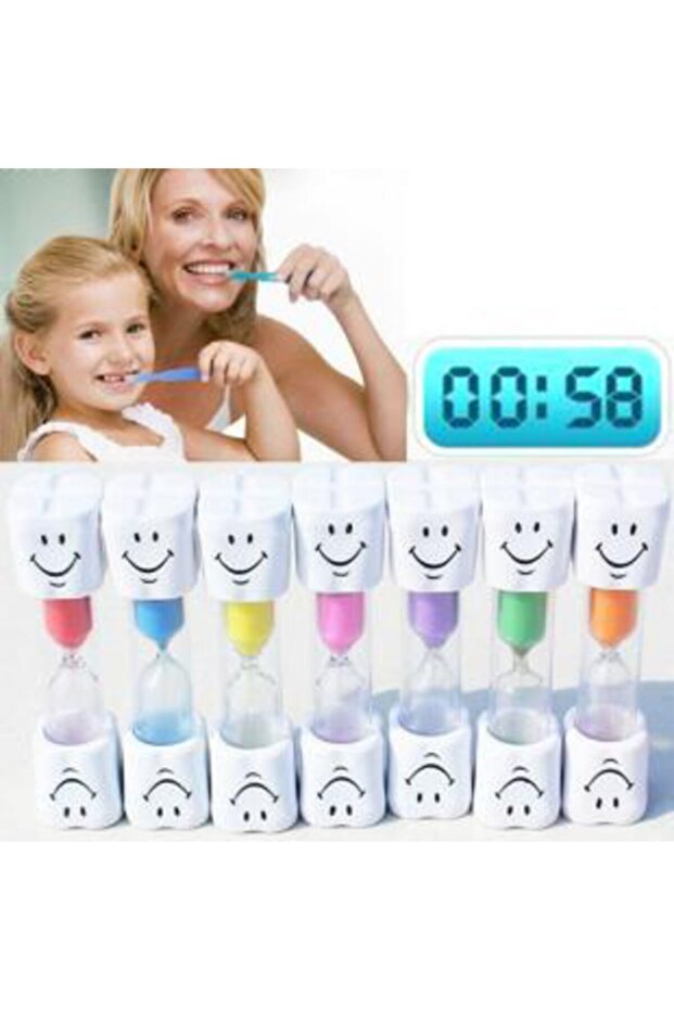 Smiling Face Cheerful Teeth Hourglass - 1 Piece