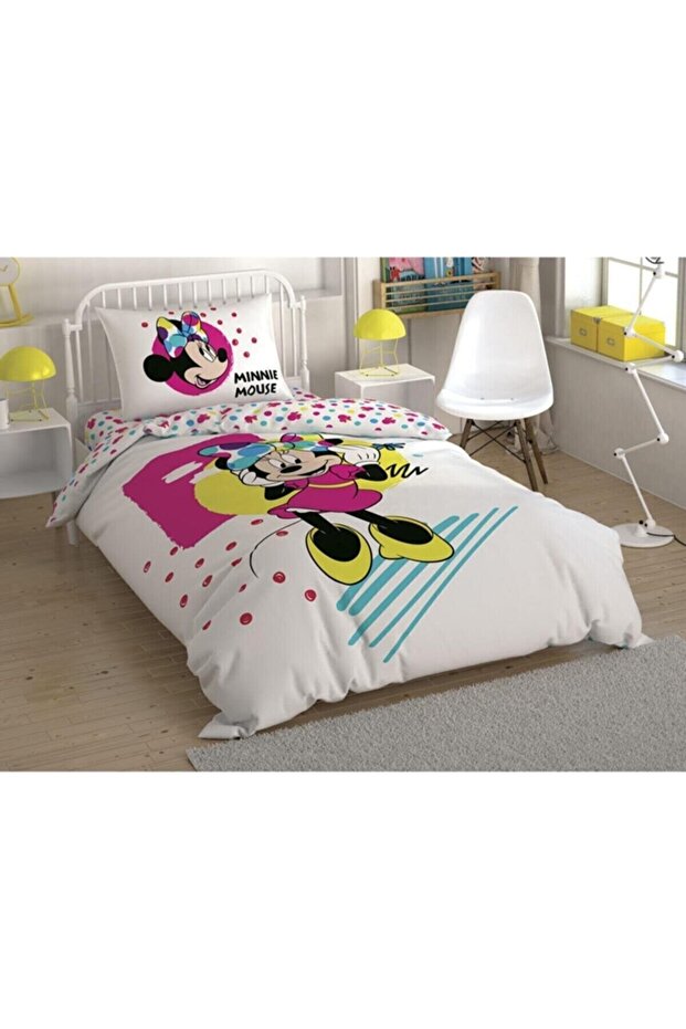 Licensed Duvet Cover Set Single Dh Minnie Color Mayhe