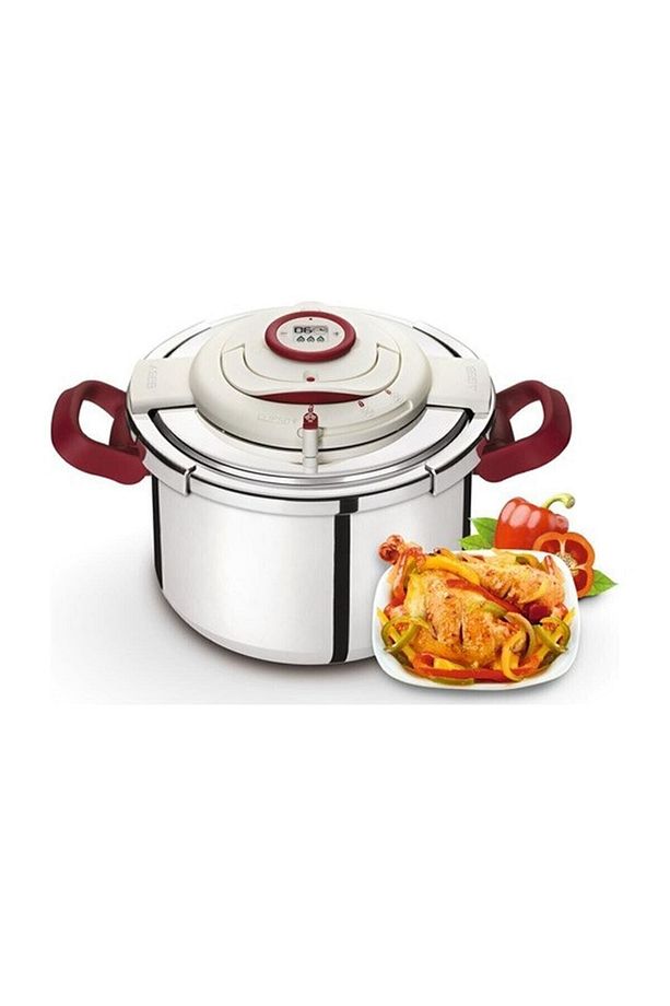 P44114 Clipso+ Precision Katlanabilir Saplı Düdüklü Tencere 8 L - 5