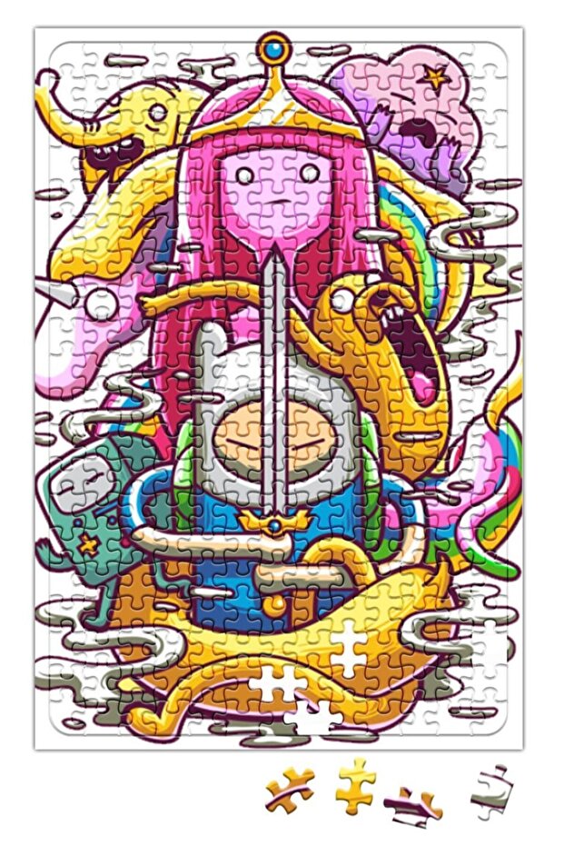 Adventure Time Marceline Jack Finn Cartoon Network Puzzle 240