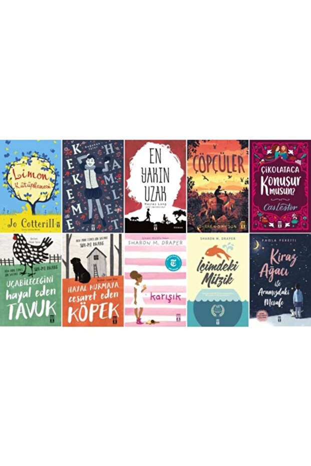 5. 6. 7. 8. Grades Middle School Reading Books 10 Book Set