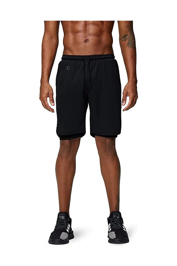 Unisex Koşu Ve Antrenman Sporcu Şortu 2 In 1 - 4