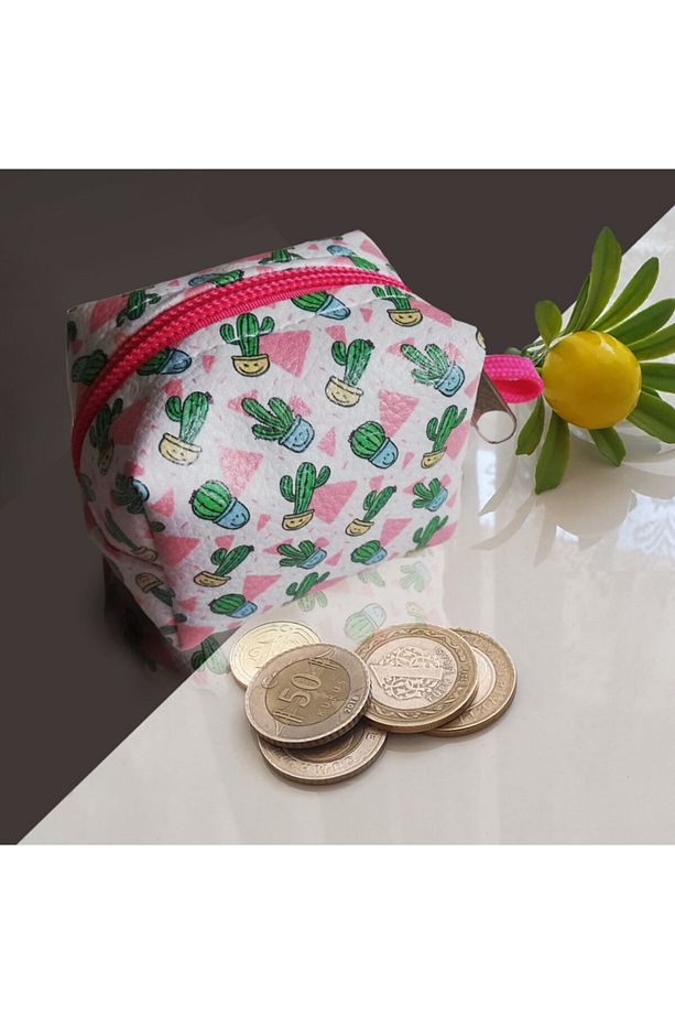 Renkli Bozuk Para Cüzdanı - 1