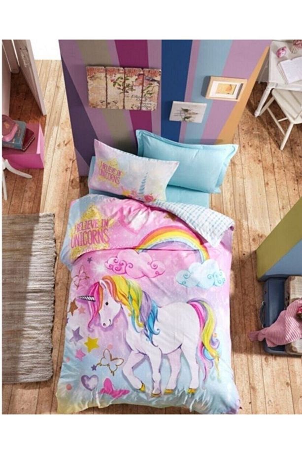 Coton Box Yeni Sezon Tek Kişilik Nevresim Takımı - Dream - Mint - 1