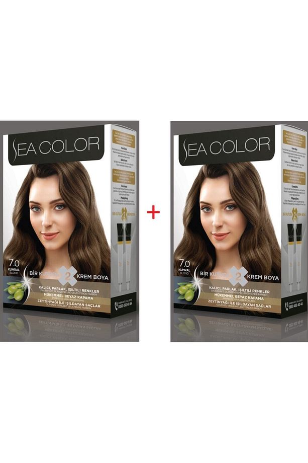 7.0 Kumral Set Boya 2 Kutu (her Kutuda; 2 Tüp Boyası (2x50 Ml) +oksidasyon 75ml - 1