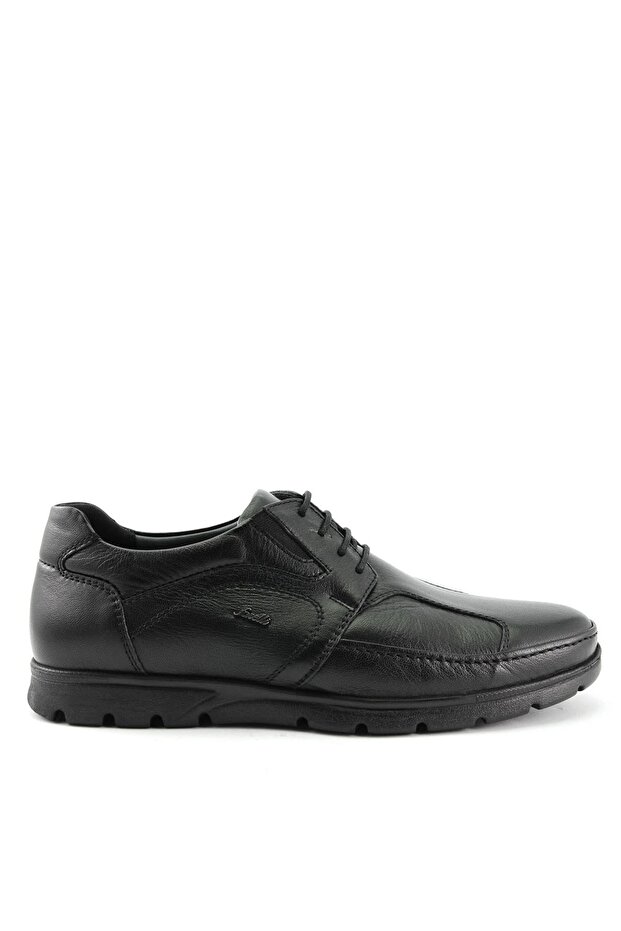 32605-h Comfort Men's Leather Shoes Black