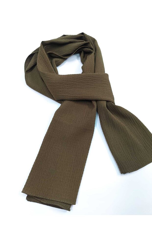 Mio Jazz Scarf 37x160 Cm ( Modakasmir ) Khaki
