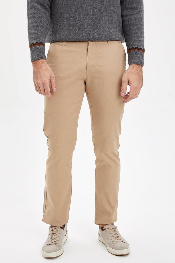 Regular Fit Dokuma Pantolon - 2