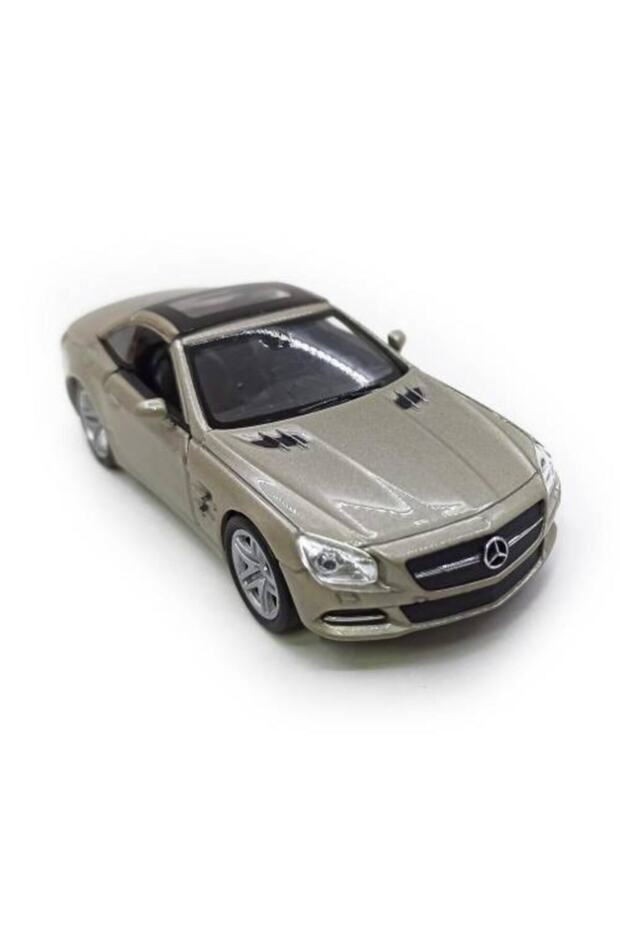 Mercedes Sl500 1/36 Scale 12cm Diecast Model Car Pull Drop