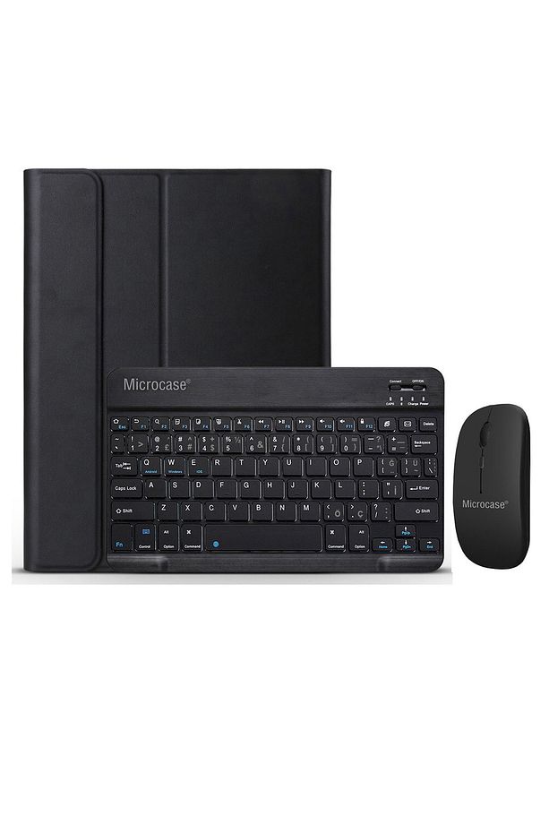 Lenovo M10 Fhd Plus 10.3" Tb-x606 X606f Bluetooth Klavye Ve Mouse + Standlı Kılıf - Bkk6 - 1