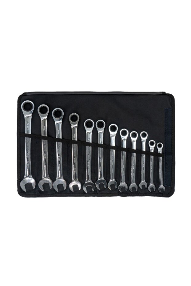 B05-r12 Ratchet Combined Wrench Set 12 Pieces