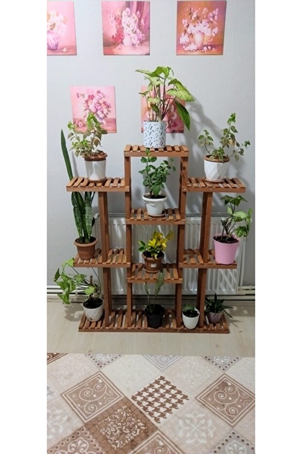 Ahşap Çiçeklik - 1