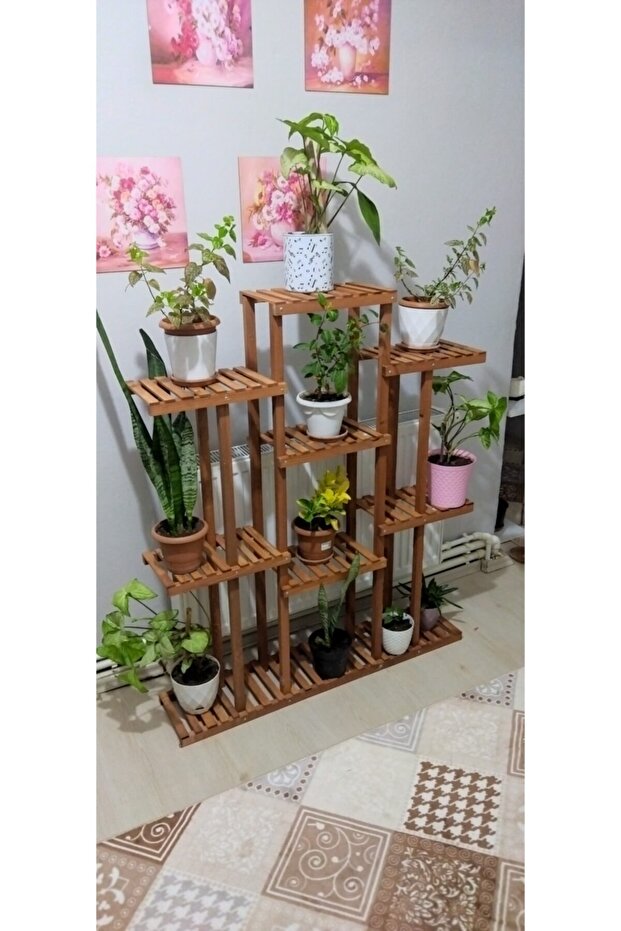 Ahşap Çiçeklik - 4