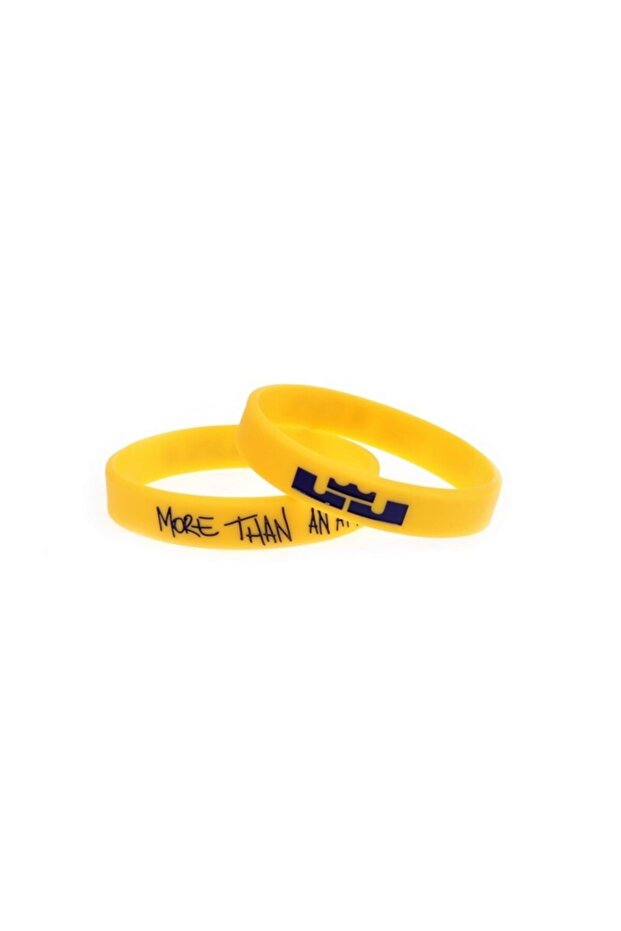 Lebron James Yellow More Than An Athlete Basketball Bracelet