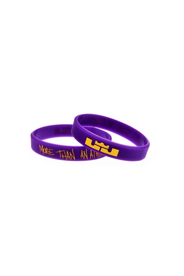 Lebron James Purple More Than An Athlete Basketball Bracelet