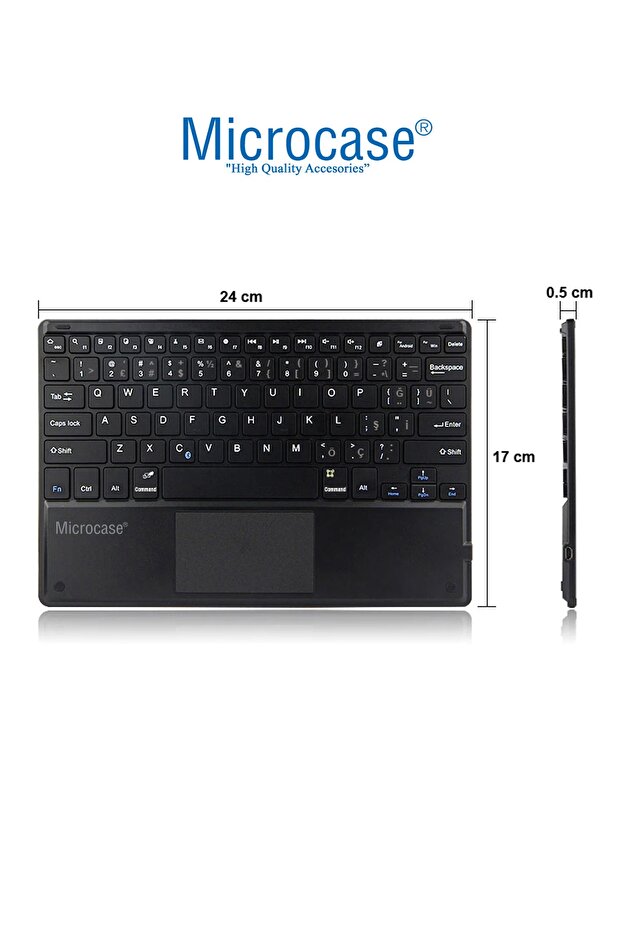 Ipad Air 4.nesil 10.9 Inch 2020 Bluetooth Touchpad Klavye + Bluetooth Mouse + Standlı Kılıf - Bkk7 - 8