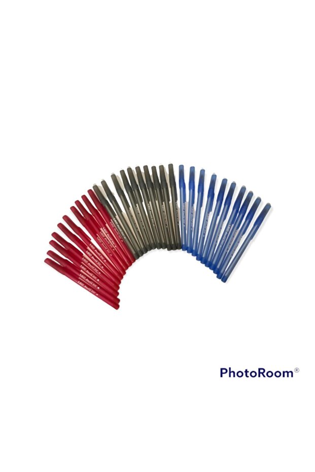 Ballpoint Pen Round Stic Medium 1,0 Mm Ballpoint Pen 10 Blue - 10 Black - 10 Red