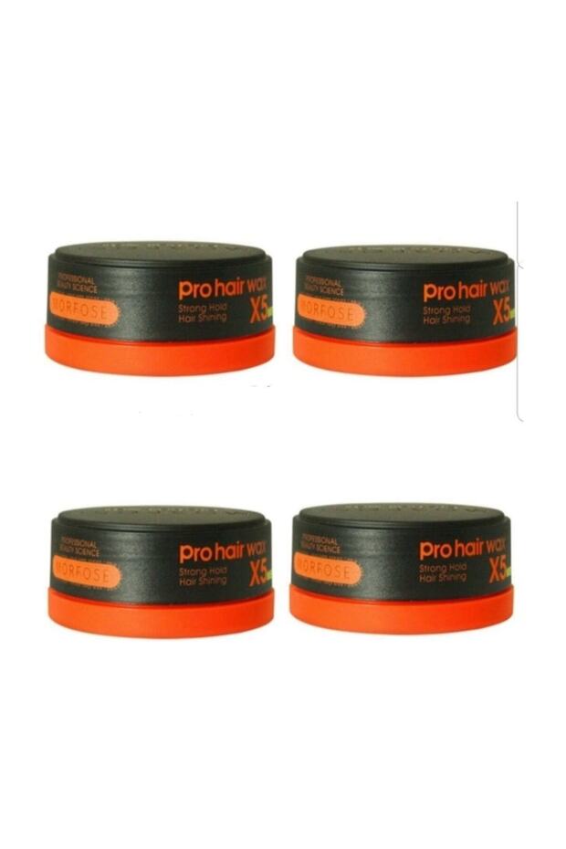 Men Prohair X5 Turuncu Wax 150ml Vax 4 Adet Vaks - 1