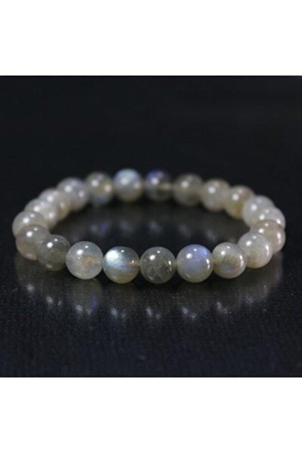 Natural Labradorite Jewelled Bracelet