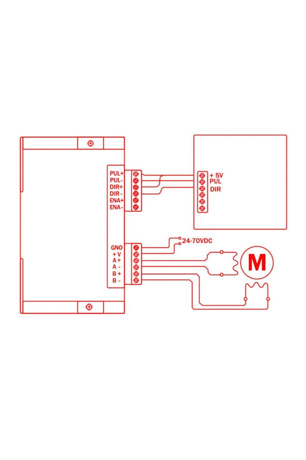 Dm556 2 Faz 50v 5.6a Step Motor Sürücü Nema 17 / 23 Cnc 3d Yazıcı Printer 25000 Microstep - 8