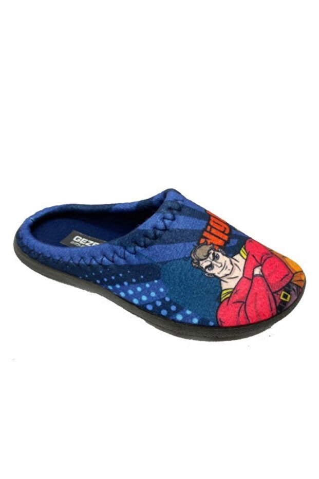 Boys' Carpet Slippers 13595 - Themed Fabric, Size 27-29