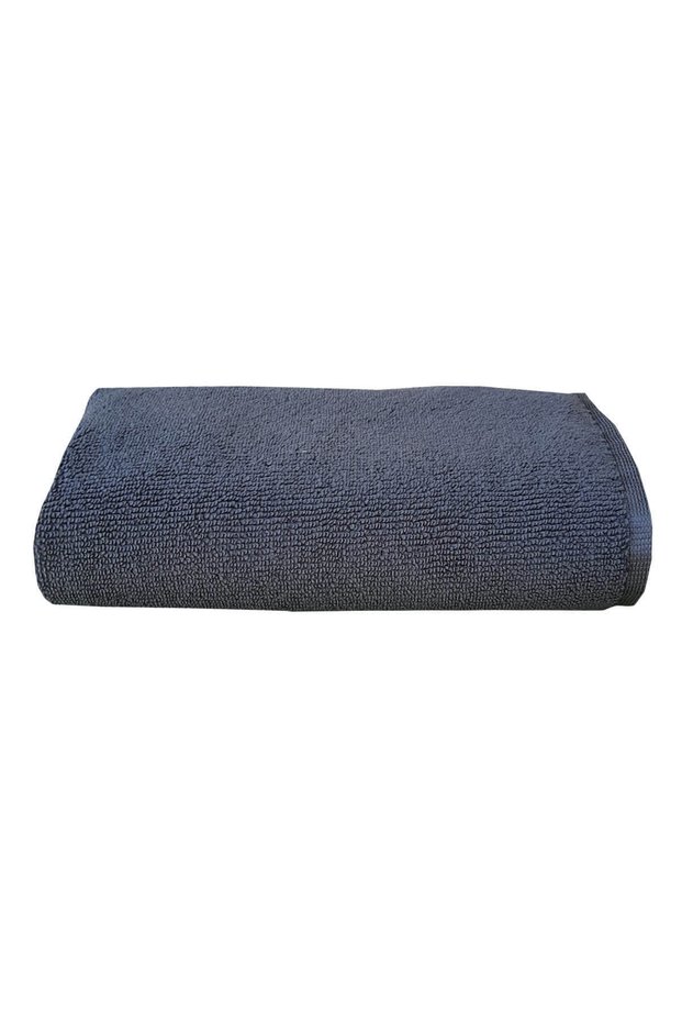 Pack of 12 Paint-Repellent Microfiber Hand Face Sports Hairdresser Towel 50X90 Gray