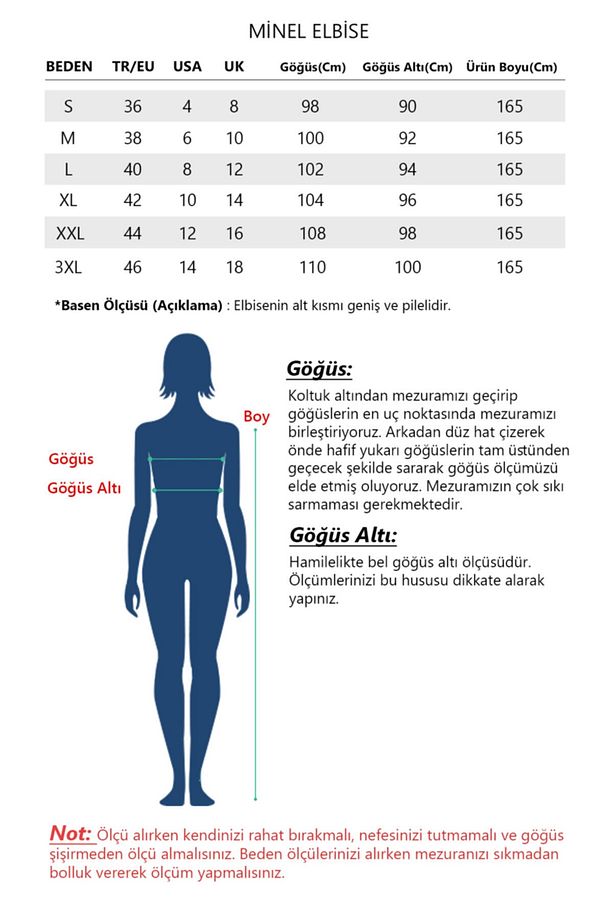 Siyah Minel Şifon Tesettür Hamile Elbisesi - 4