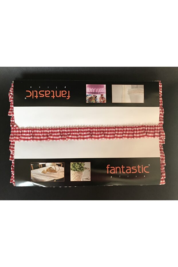 Plaid Elastic Ruffle Pleat Ribbon