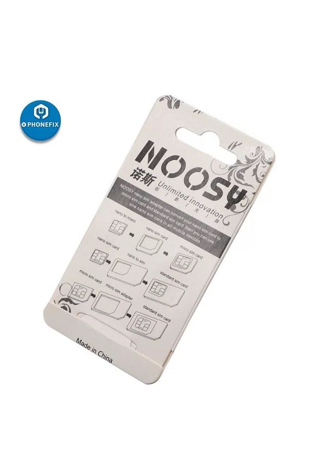 Nano Sim Kart Adaptörü Ve Dönüştürcü 3 Aparat 1 Iğne 4'lü Set - 7