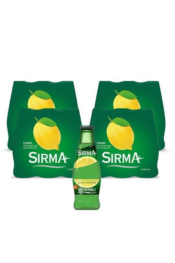 Sırma Limon Gazlı Içecek 200 Ml X 24 Adet - 1