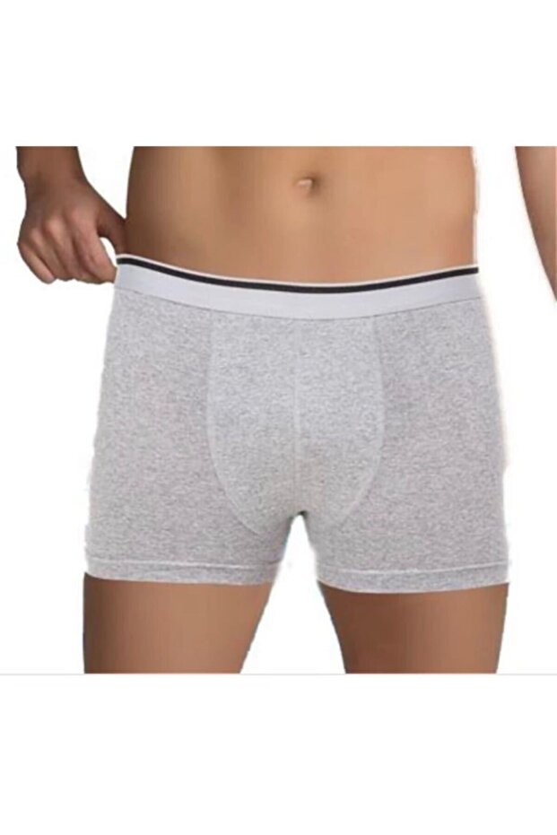 Men's Gray Lycra Boxer 3-pack