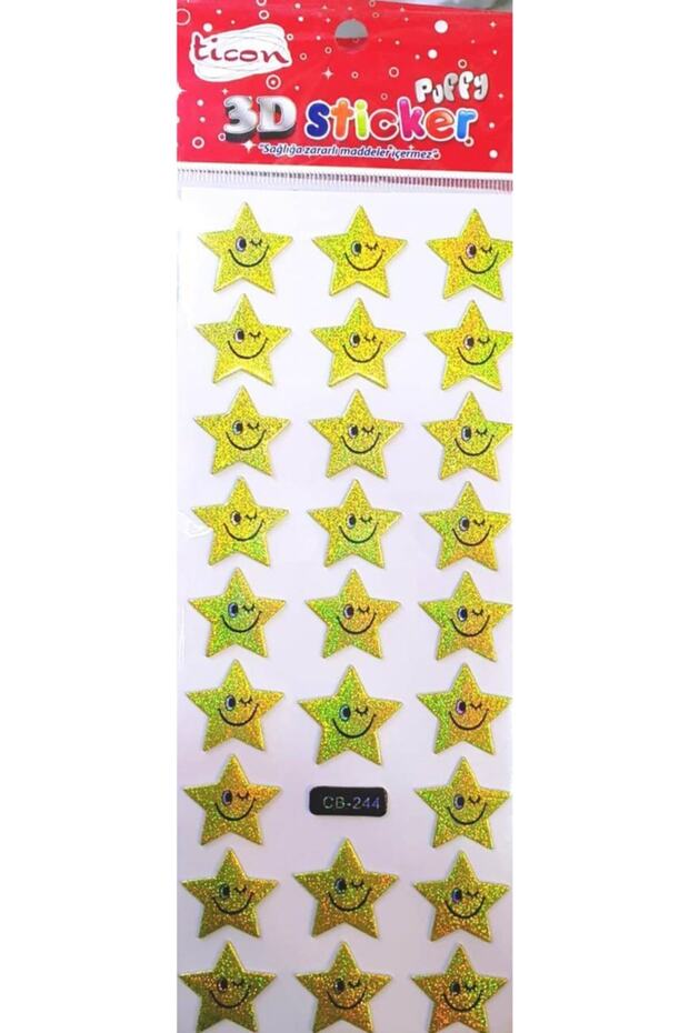 3d Sticker Etiket - 1