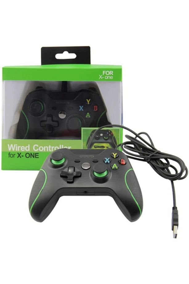 Xbox One S X Uyumlu Kablolu Joystick Controller Gamepad - 1