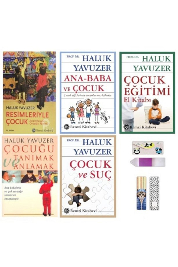 Haluk Yavuzer Çocuk Eğitim Seti 1 ( Defter + Ayraç Hediyeli ) - 1