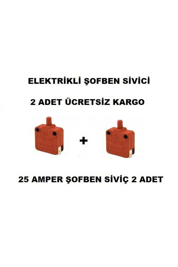Şofben Sivici 25 Amper 2 Adet - 2