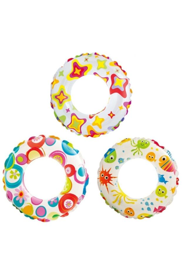 Desenli Lüks Simit 51 Cm Intex - 59230 - 4