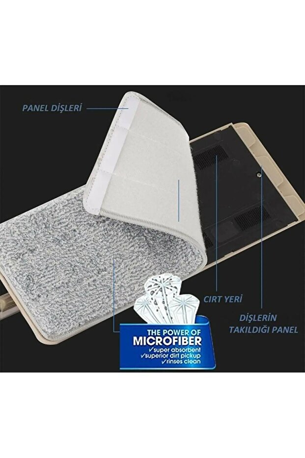 Yedek Microfiber Tablet Mop Bezi 3 Adet - 2