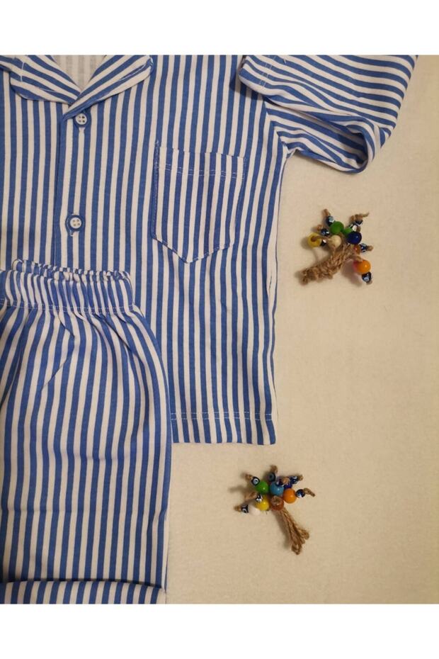 Striped Pajama Set for Boy - 2