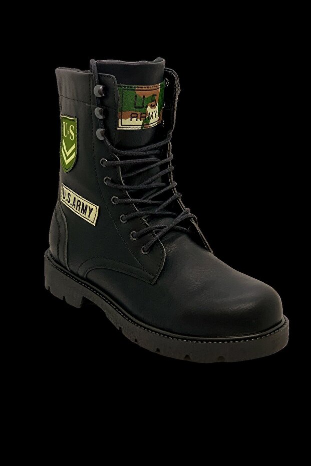 Erkek Siyah Bot RCN538 - 3