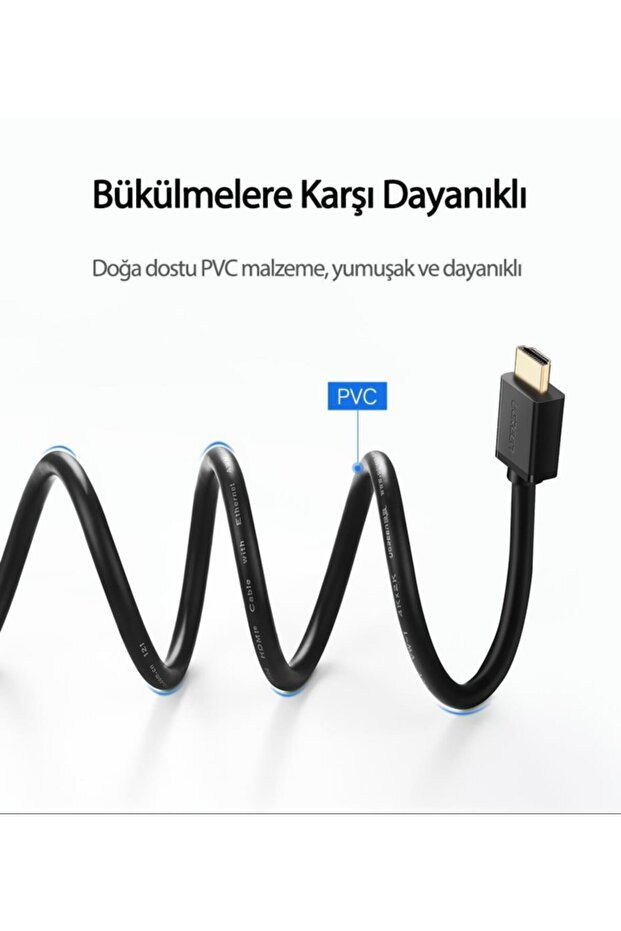 Uhd 4k Yüksek Hızlı Ethernet Ve Hdmı Kablosu 20 Metre - 6