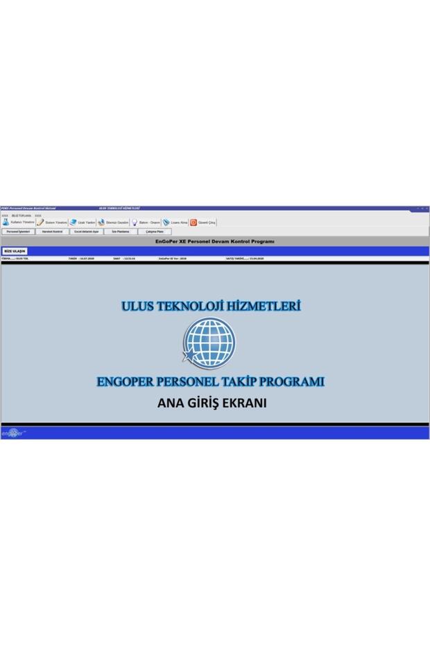 Bataryalı Parmakizi Personel Takip Sistemi Türkçe Maaş Hesaplama Program Kurulum Dahil - 6