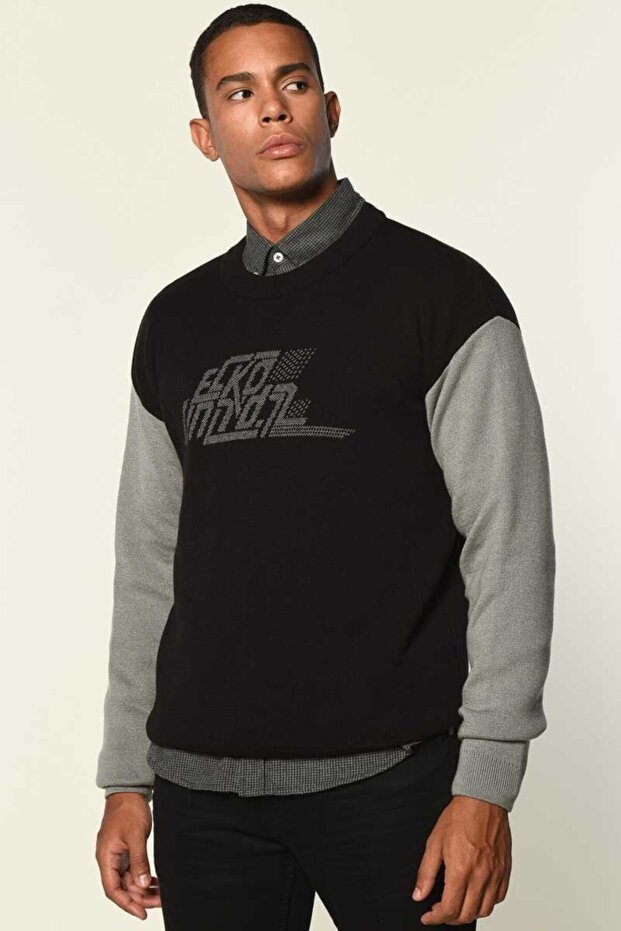 Rex Erkek Antrasit Kazak - 1