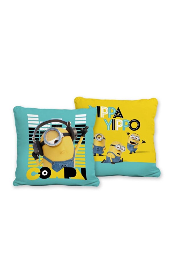 Licensed Minions Dance Brf Throw Pillow