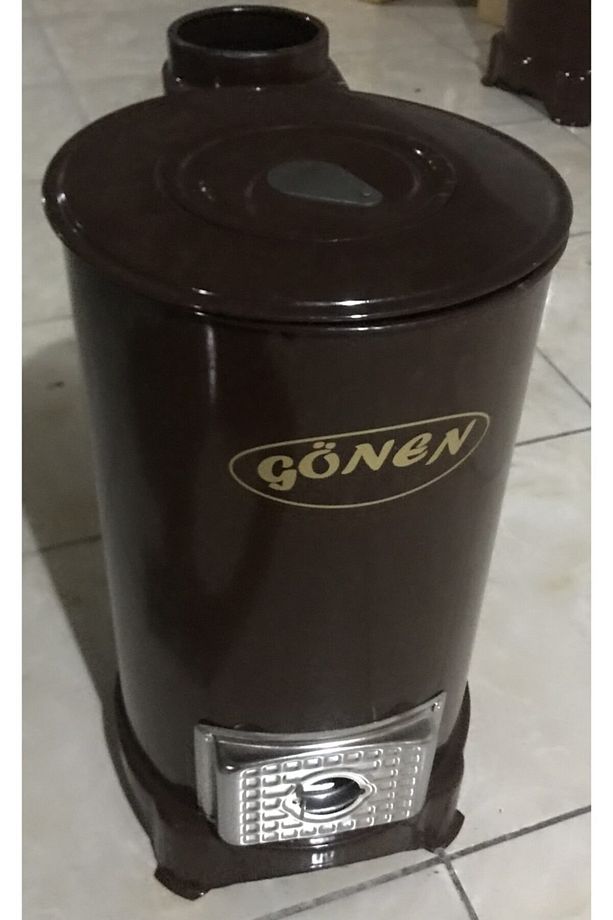 Gönen Niğde Yuvarlak Küçük Kamp Odun Sobası Uyuyan Soba Mini Soba - 1