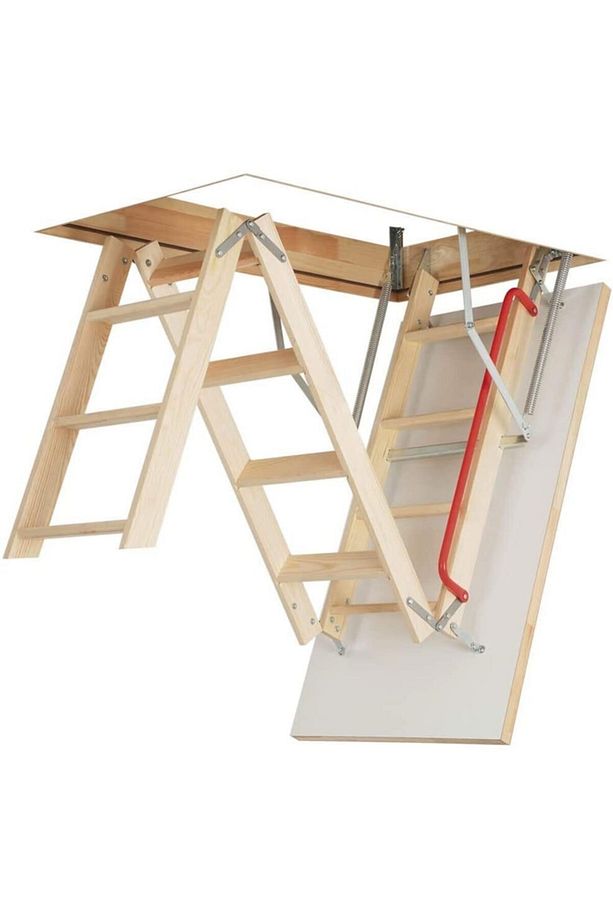 Optistep Ole 70 × 130 Cm Bta Ahşap Çatı Merdiveni - 5