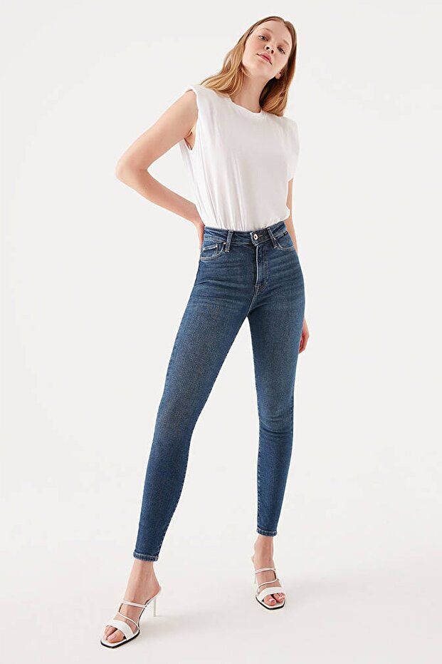 Women's Serenay Gold Jean Trousers100980-33687